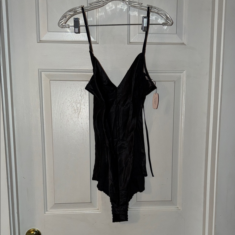 Victoria's Secret Black Satin Lingerie